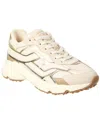 Tod's Leather & Mesh Sneaker In White
