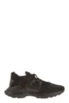 Tod's Leather And Technical Fabric Sneakers In Brown