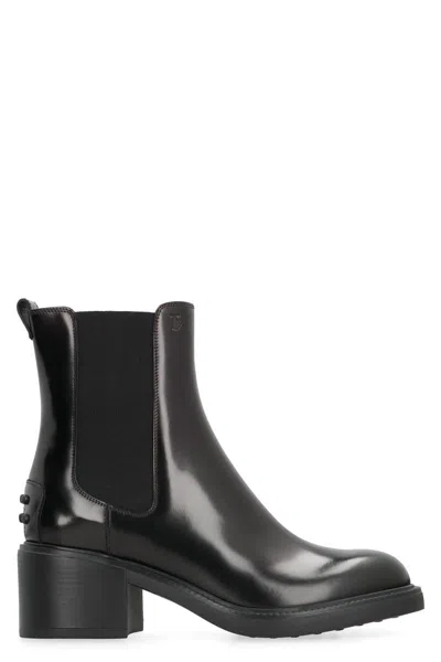 TOD'S TOD'S LEATHER ANKLE BOOTS