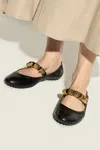 Tod's Leather Ballet Flats In Black