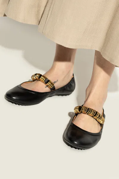 TOD'S TOD’S LEATHER BALLET FLATS