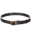 Tod's Leather Belt In Black