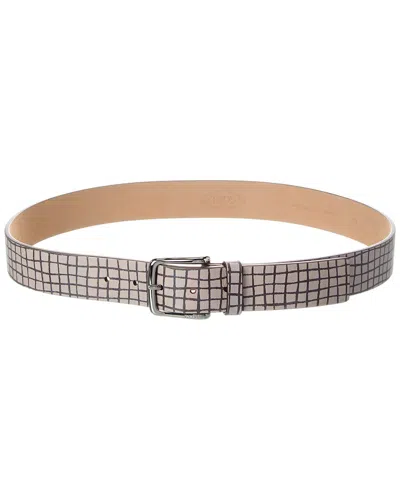 Tod's Leather Belt In Brown