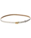 Tod's Leather Belt In White