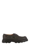Tod's Leather Loafers Designed For Nautical Wear In Brown