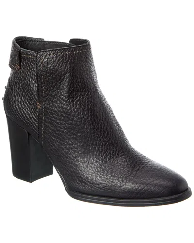 Tod's Leather Boot In Black