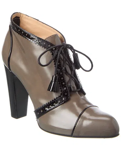 Tod's Leather Boot In Green