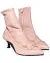 Tod's Leather Bootie In Pink