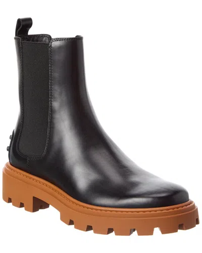 TOD'S TOD’S LEATHER BOOTIE