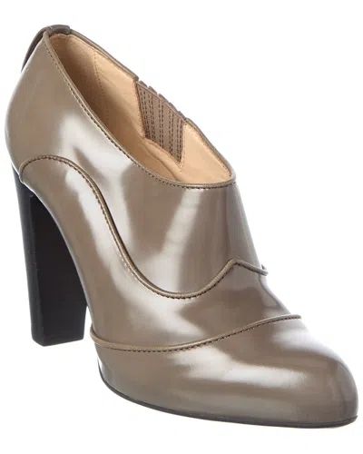 Tod's Leather Bootie In Brown