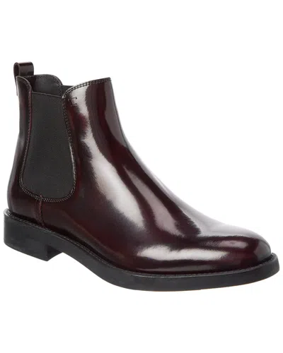 Tod's Leather Bootie In Multi