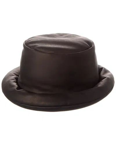 Tod's Leather Bucket Hat In Black