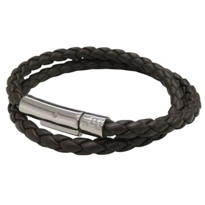 Pre-owned Tod's Leather Charm Bracelet () In Brown