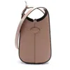 Tod's Leather Di Micro Hobo Shoulder Bag In Brown