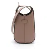 Tod's Leather Di Micro Hobo Shoulder Bag In Brown