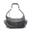 Tod's Leather Gommini Shoulder Bag Black In Black