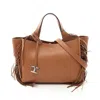 Tod's T Timeless Mini Leather Tote Bag