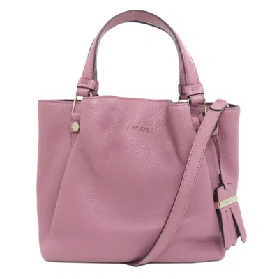 Pre-owned Tod's Leather Handbag ()