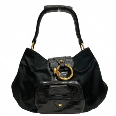 Pre-owned Tod's Leather Handbag () In Black