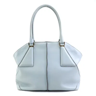 Pre-owned Tod's Leather Handbag () In Blue