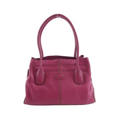 Pre-owned Tod's Leather Handbag () In Gold