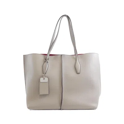 Pre-owned Tod's Leather Handbag () In Gray