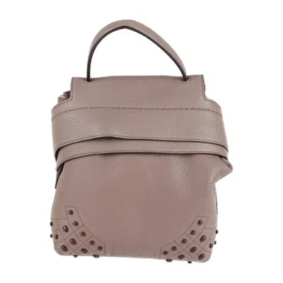 Pre-owned Tod's Leather Handbag Shoulder Bag () In Multi