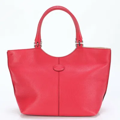 Pre-owned Tod's Leather Handbag Shoulder Bag () In Multi