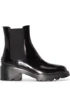 TOD'S TOD'S LEATHER HEEL BOOTS