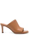 Tod's Leather Heel Mules
