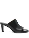 Tod's Mules In Leather In Black
