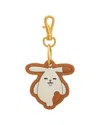 Tod's Leather Keychain In Multi