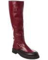 Tod's Knee Boots In Red