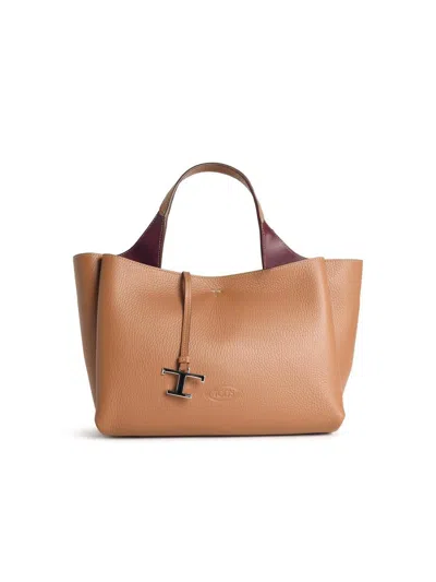 Tod's Leather Leather Bag In Brown