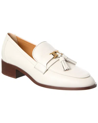 Tod's Logo Leather Loafer