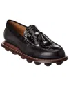 Tod's Tassel-embellished Bubble Sole Loafers In Black