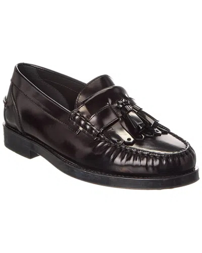 Tod's Leather Loafer In Black