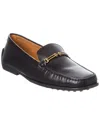 Tod's Gommino Loafers In Black