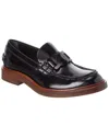 Tod's Leather Loafer In Black