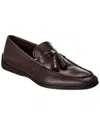 Tod's Leather Loafer In Brown