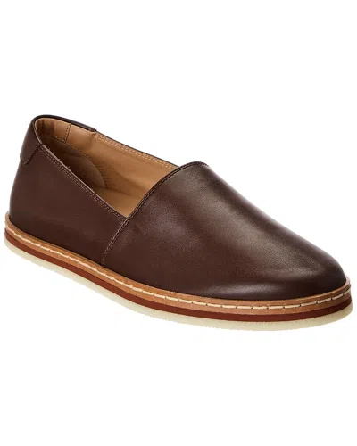 Tod's Leather Loafer In Brown
