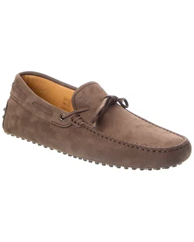 Tod's Leather Loafer In Brown