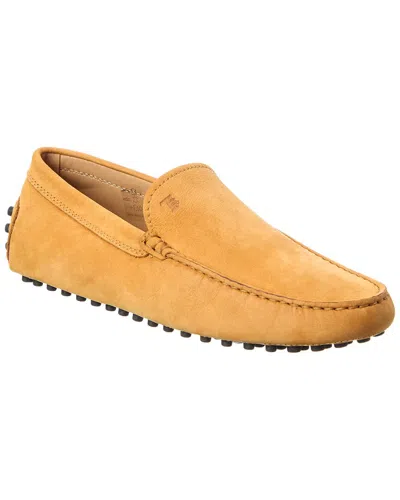 Tod's Leather Loafer In Brown
