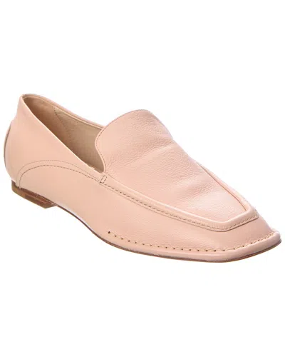 Tod's Leather Loafer In Pink