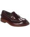 Tod's Leather Loafer In Red