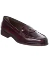 Tod's Glossed-leather Loafers In Red