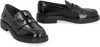 Tod's Penny-slot Round Toe Loafers In Black