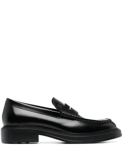 TOD'S TOD'S LEATHER LOAFER SHOES