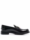 TOD'S TOD'S LEATHER LOAFER SHOES