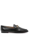 TOD'S TOD'S LEATHER LOAFER SHOES